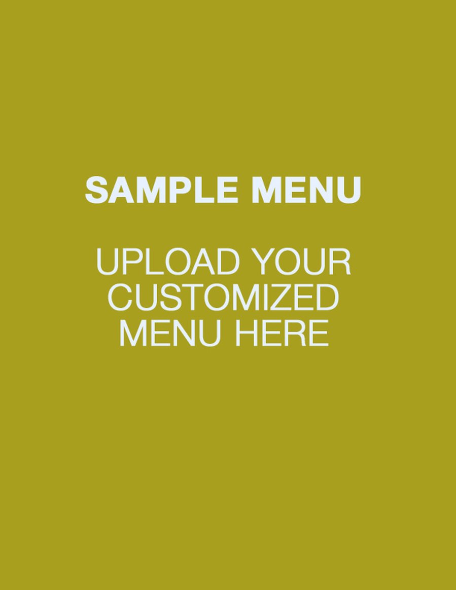 Menu Page 1