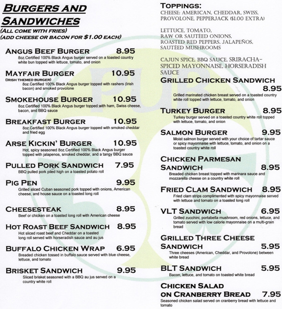 Food Menu