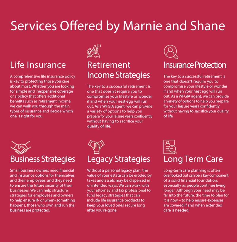 Long Term Care Legacy Strategies Business Strategies Insurance Protection Retirement Income Strategies Life Insurance