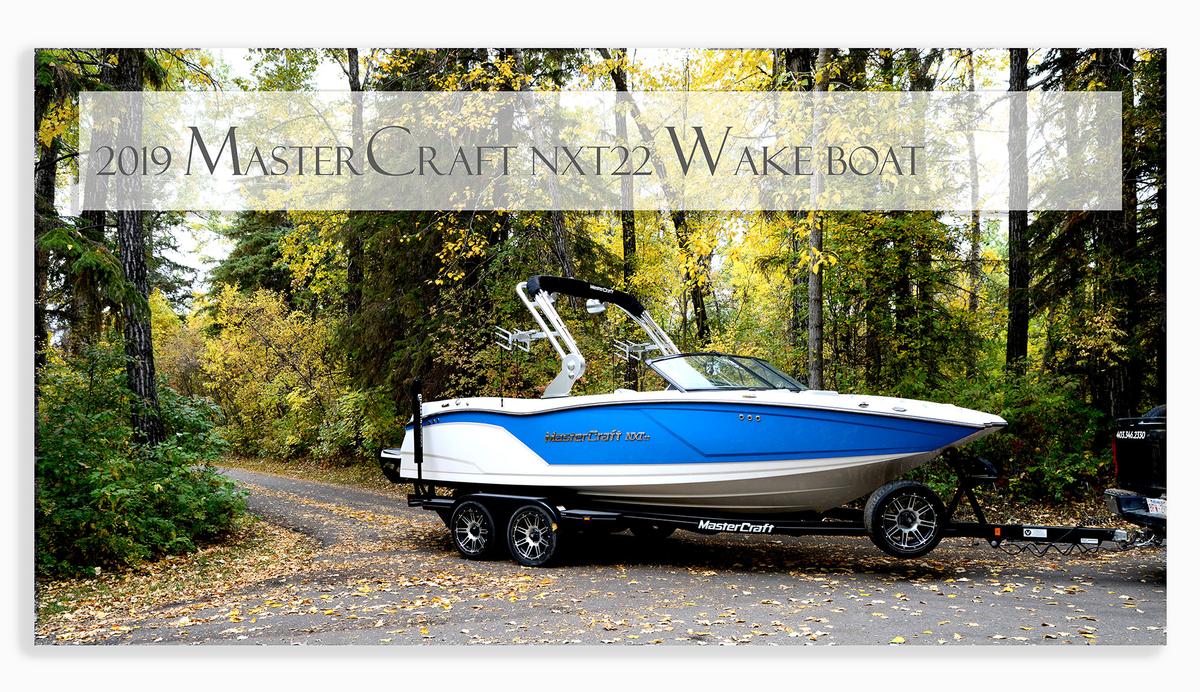 MasterCraft NXT22 Wake Board Boat for Sale Red Deer Alberta