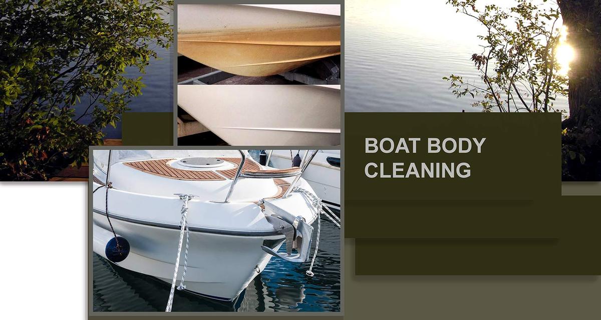 Boat Body Cleaning & Algae Removal