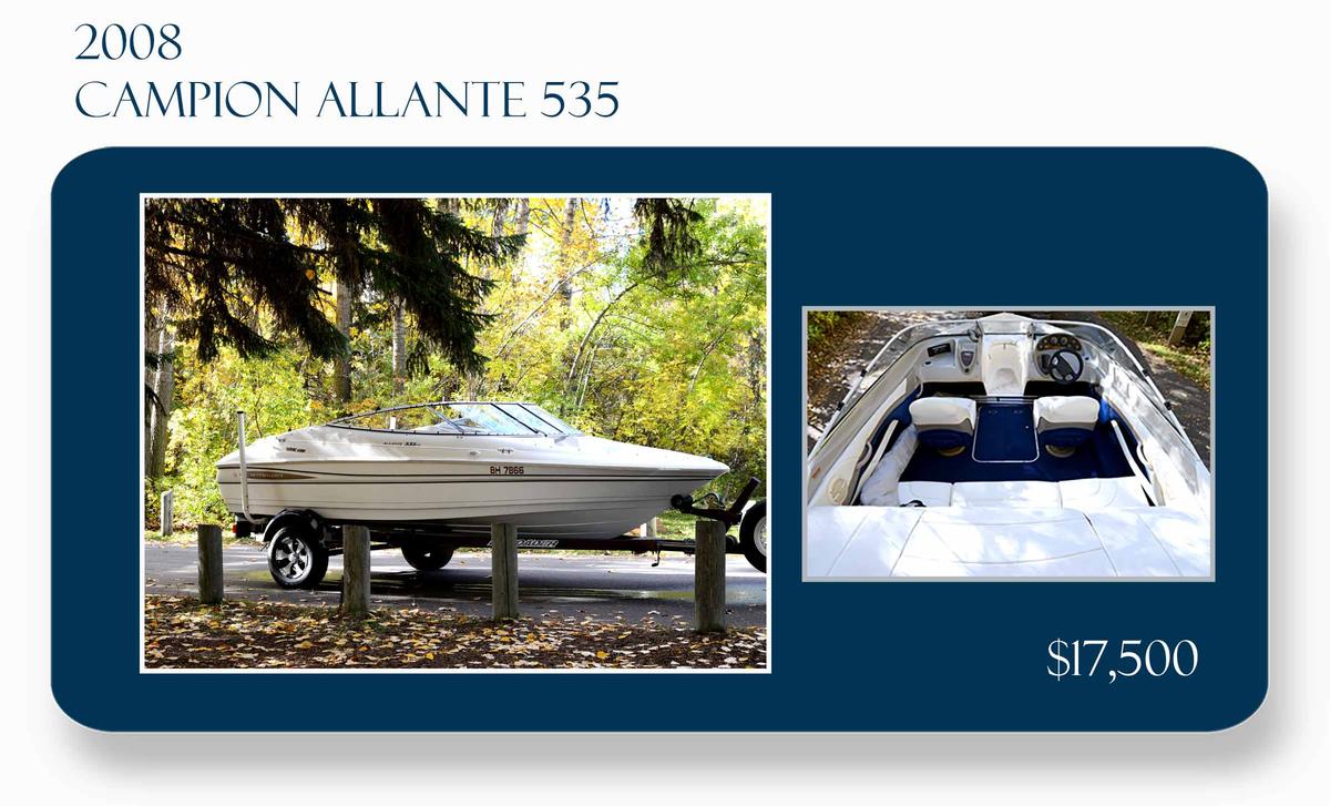 Boat for Sale Red Deer 2008 Campion Allante 535