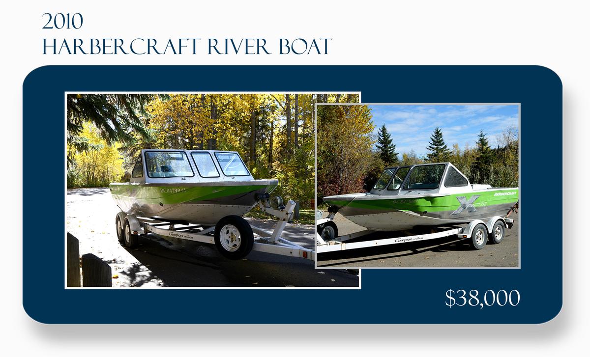 Boat for Sale Red Deer 2010 Harber Craft River Boat