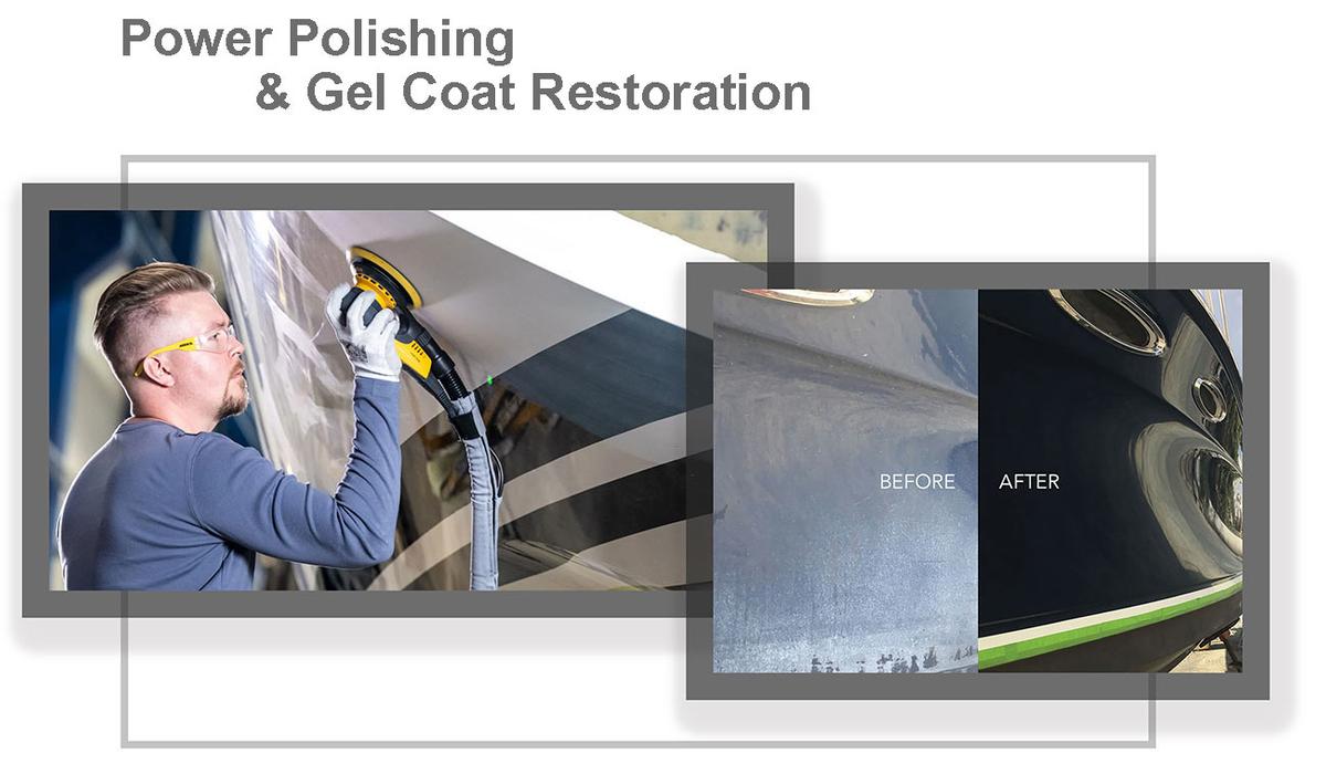 Power Polishing and Gel Coat Restoration