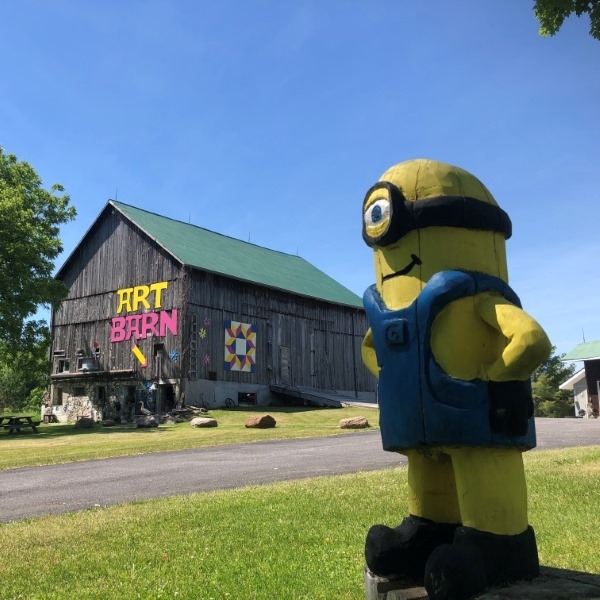 Newton Street Art Barn In Midland Ontario Canada